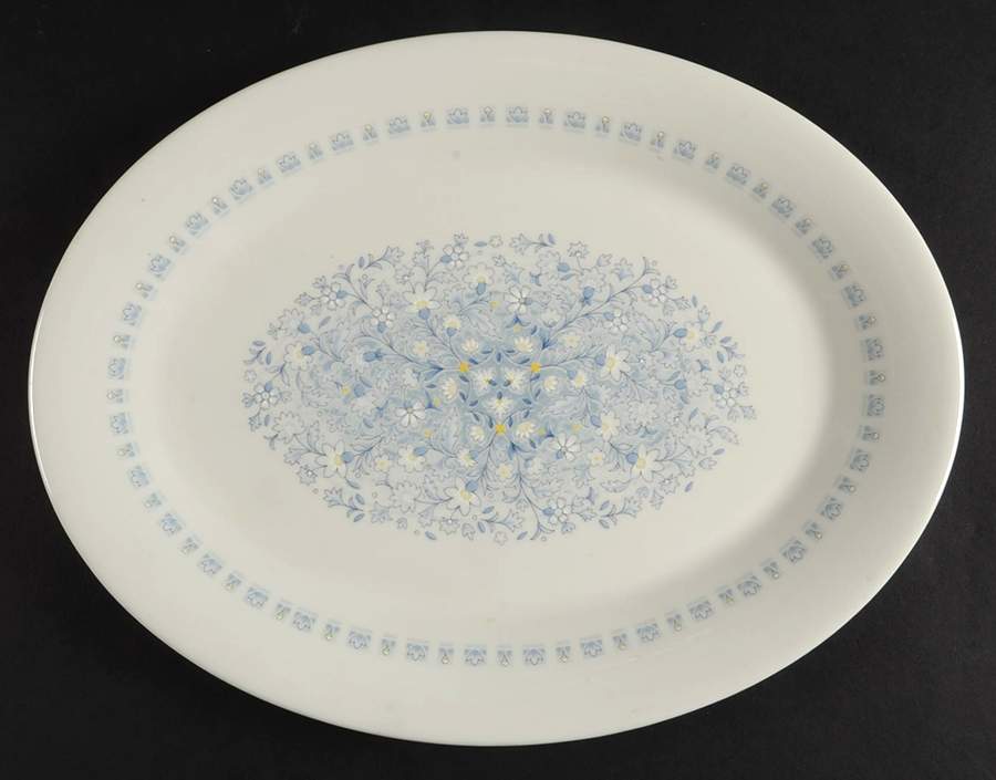Crawford 13" Oval Serving Platter by Royal Doulton-1
