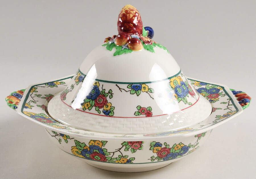 Cromer Round Covered Vegetable by Royal Doulton-1