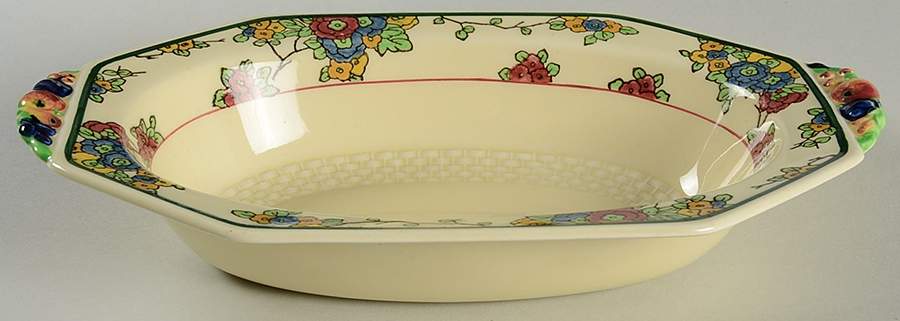 Cromer 11" Oval Vegetable Bowl by Royal Doulton-1