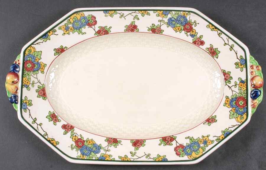 Cromer 15" Oval Serving Platter by Royal Doulton-1