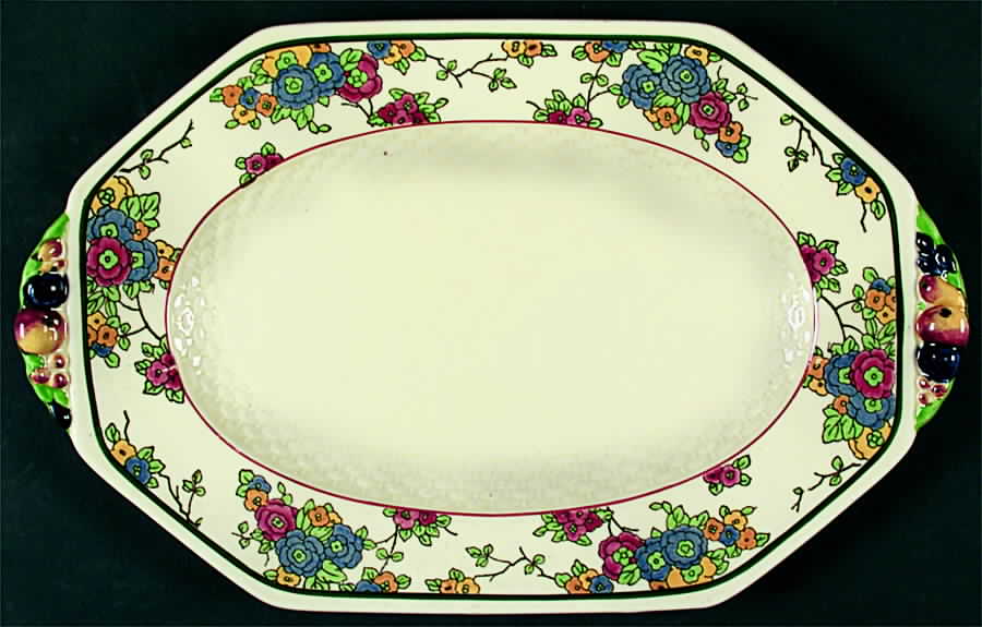 Cromer 13" Oval Serving Platter by Royal Doulton-1