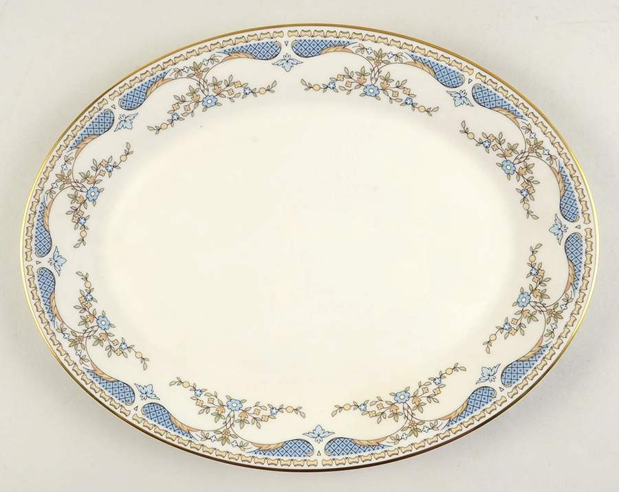 Curzon 13" Oval Serving Platter by Royal Doulton-1
