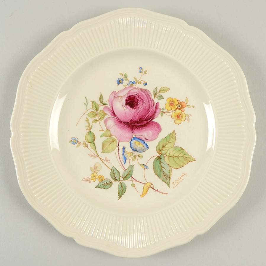 Curnock Rose Salad Plate by Royal Doulton-1