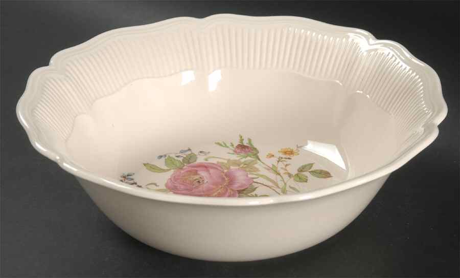 Curnock Rose 9" Round Vegetable Bowl by Royal Doulton-1