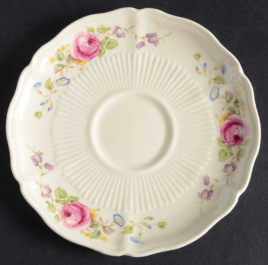 Curnock Rose Saucer by Royal Doulton-1