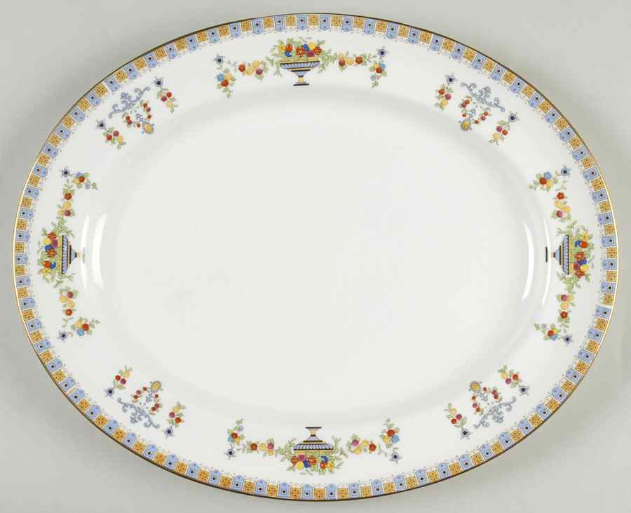 Curzon 13" Oval Serving Platter by Royal Doulton-1