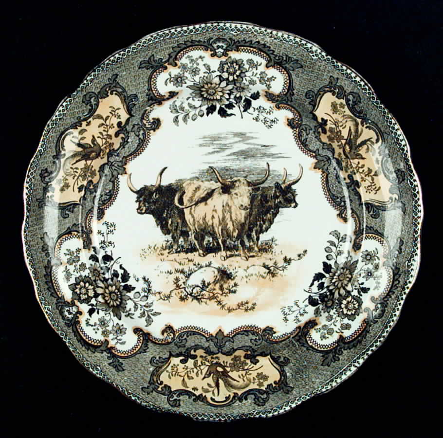 D1304 Dinner Plate by Royal Doulton-1