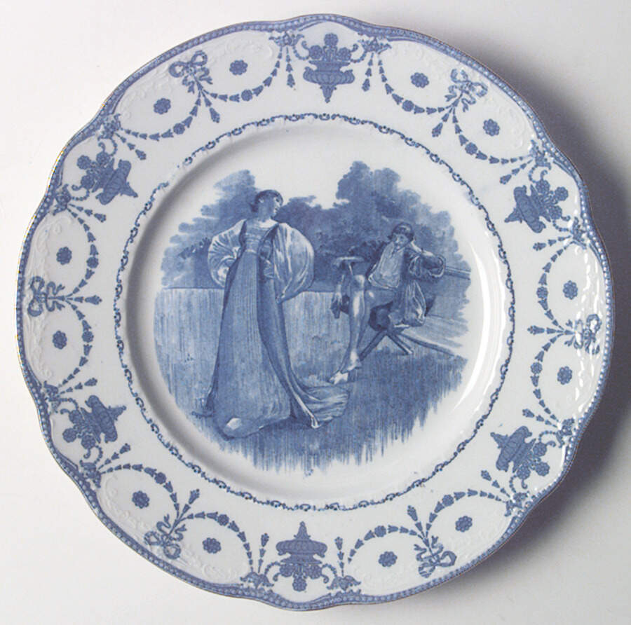 D2203 Luncheon Plate by Royal Doulton-1