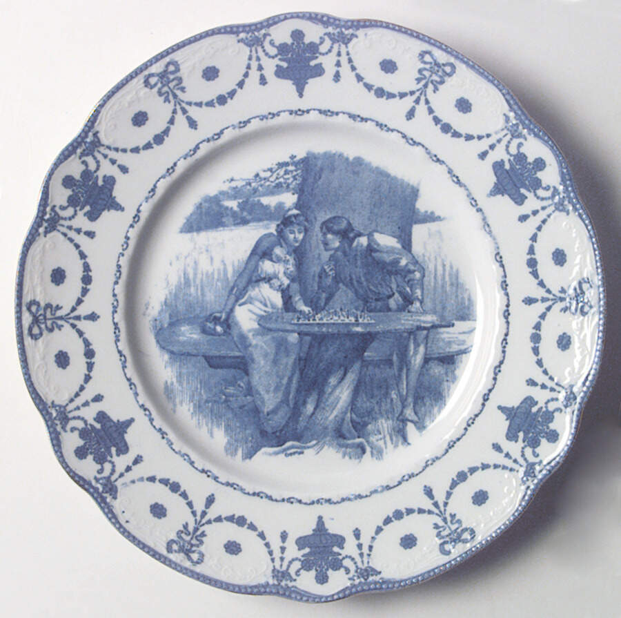 D2203 Luncheon Plate by Royal Doulton-1