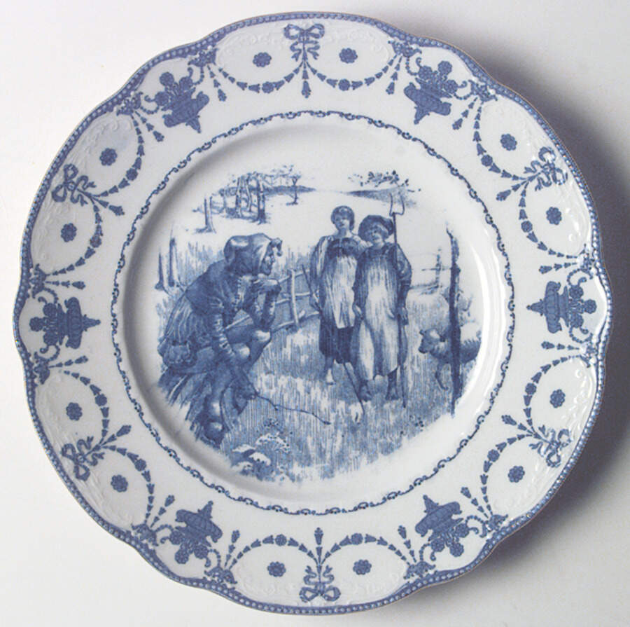 D2203 Luncheon Plate by Royal Doulton-1