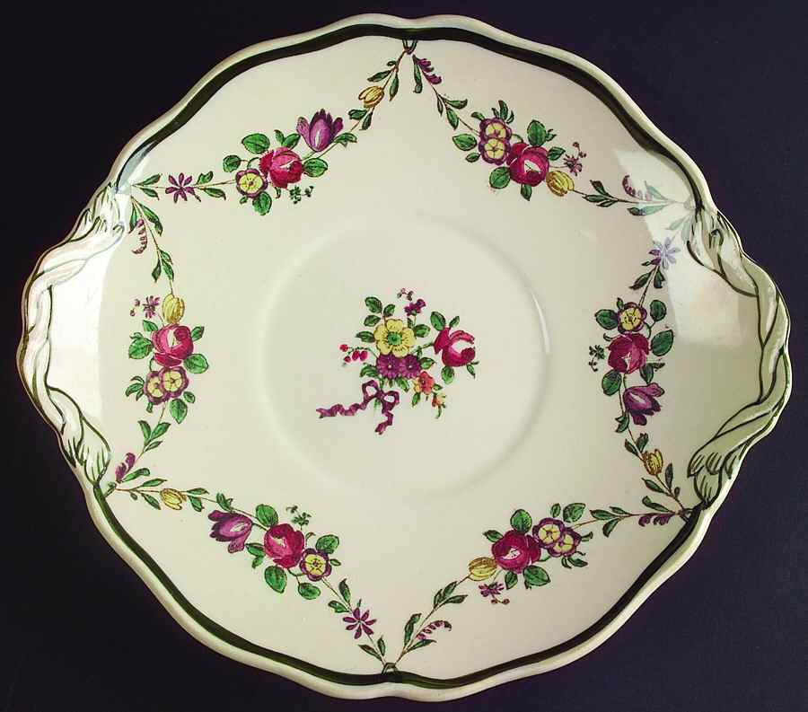D2772 Handled Cake Plate by Royal Doulton-1