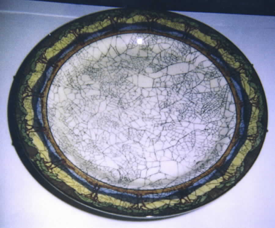 Deadwood Crackle Dinner Plate by Royal Doulton-1