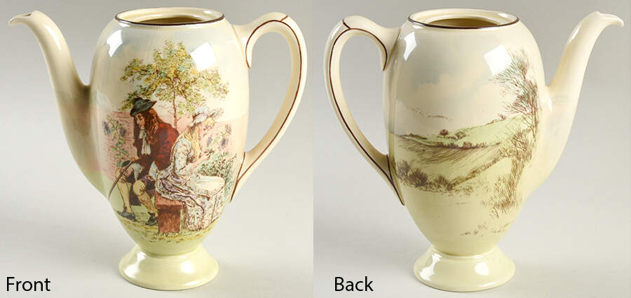 D3618 Coffee Pot No Lid by Royal Doulton-1