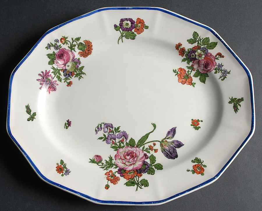 D3823 11" Oval Serving Platter by Royal Doulton-1
