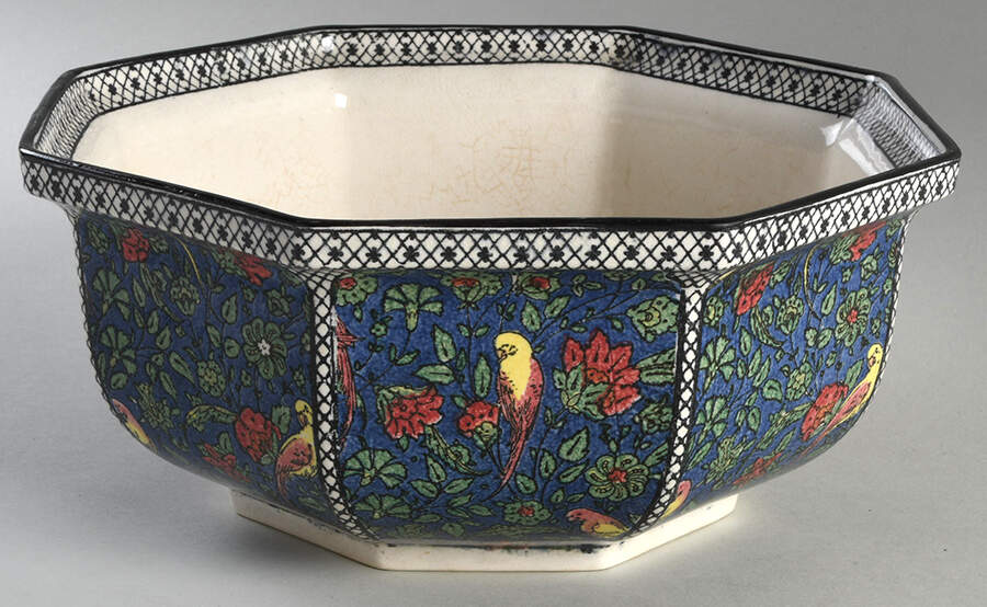 Persian C 9" Salad Serving Bowl by Royal Doulton-1