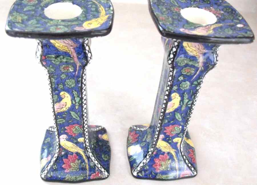 Persian C Single Light Candlestick by Royal Doulton-1