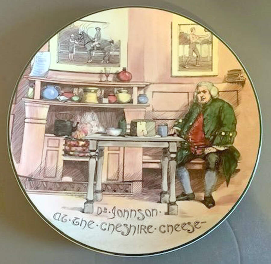 Doctor Johnson 13" Chop Plate (Round Platter) by Royal Doulton-1