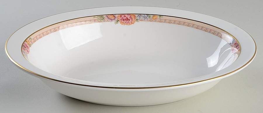 Darjeeling 10" Oval Vegetable Bowl by Royal Doulton-1
