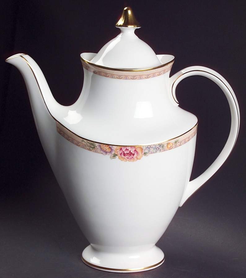 Darjeeling Coffee Pot & Lid by Royal Doulton-1