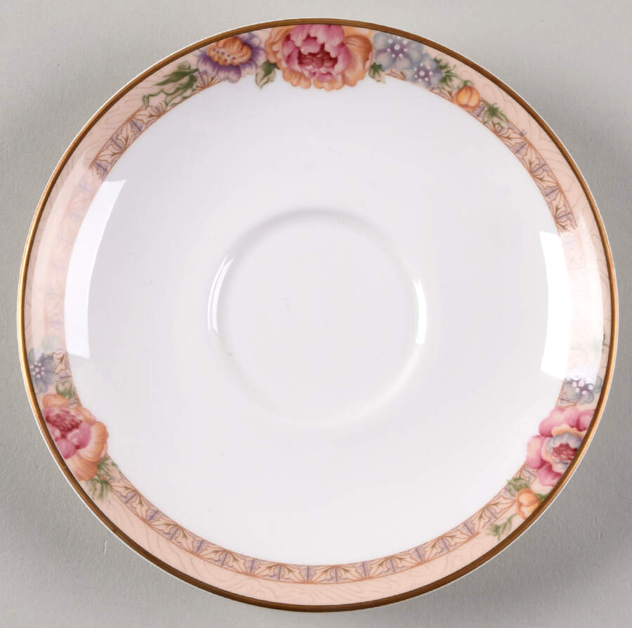 Darjeeling Saucer for Footed Cup by Royal Doulton-1