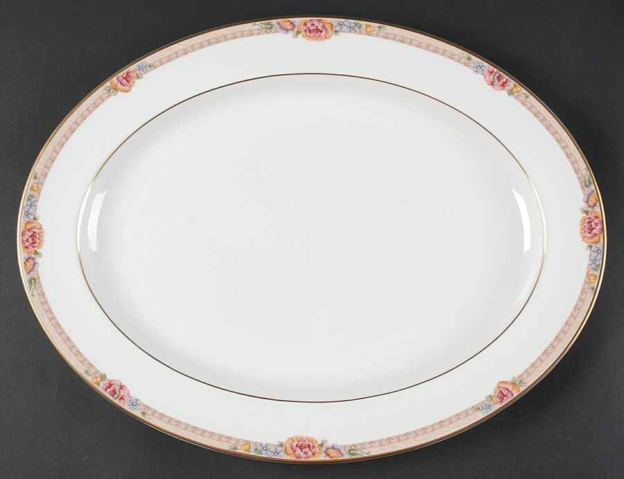 Darjeeling 16" Oval Serving Platter by Royal Doulton-1