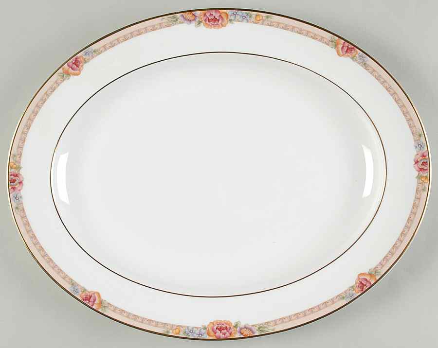 Darjeeling 13" Oval Serving Platter by Royal Doulton-1