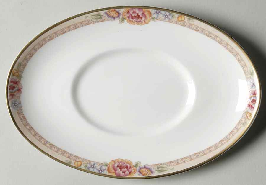 Darjeeling Underplate for Gravy Boat by Royal Doulton-1