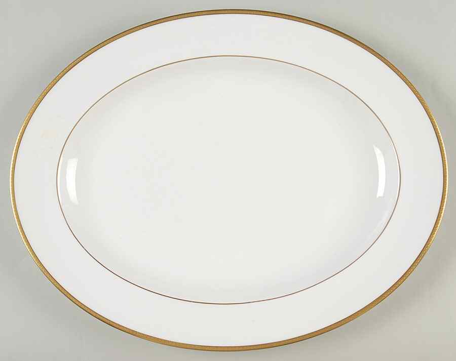Delacourt 13" Oval Serving Platter by Royal Doulton-1