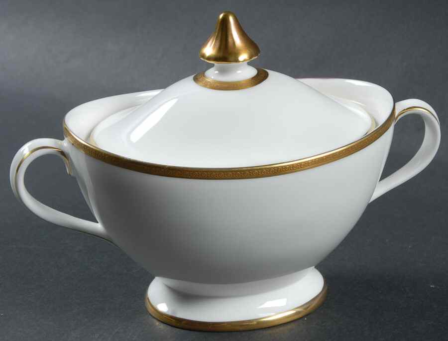 Delacourt Sugar Bowl & Lid by Royal Doulton-1