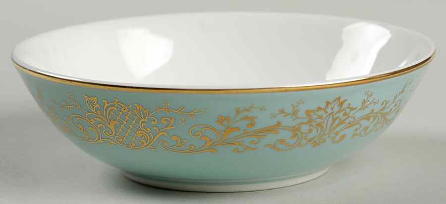 Delamerie Turquoise Fruit/Dessert (Sauce) Bowl by Royal Doulton-1