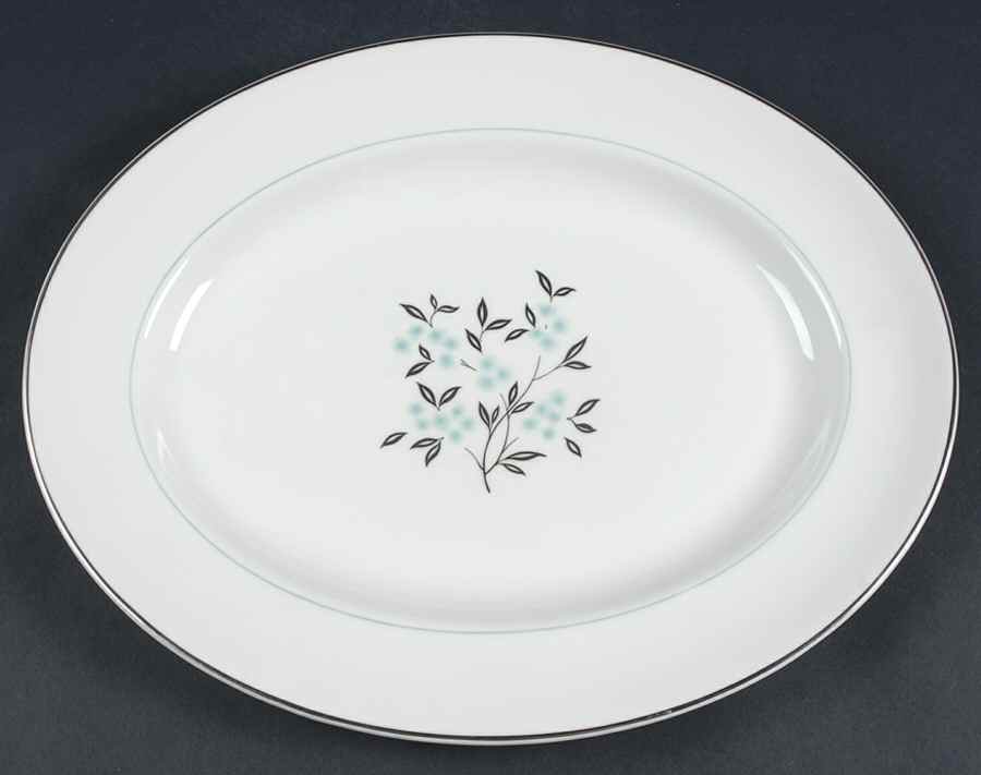Delphian 13" Oval Serving Platter by Royal Doulton-1