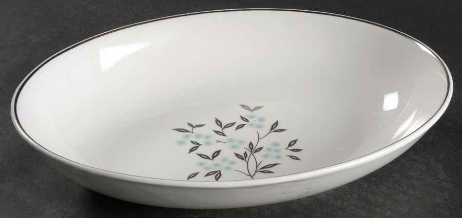 Delphian 9" Oval Vegetable Bowl by Royal Doulton-1