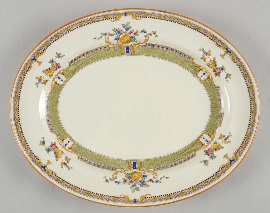 Devonshire 12" Oval Serving Platter by Royal Doulton-1