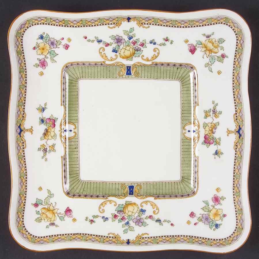 Devonshire Square Cake Plate by Royal Doulton-1