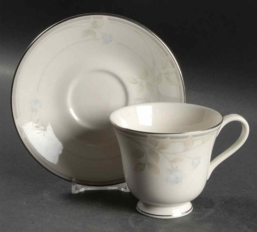 Devotion Footed Cup & Saucer Set by Royal Doulton-1