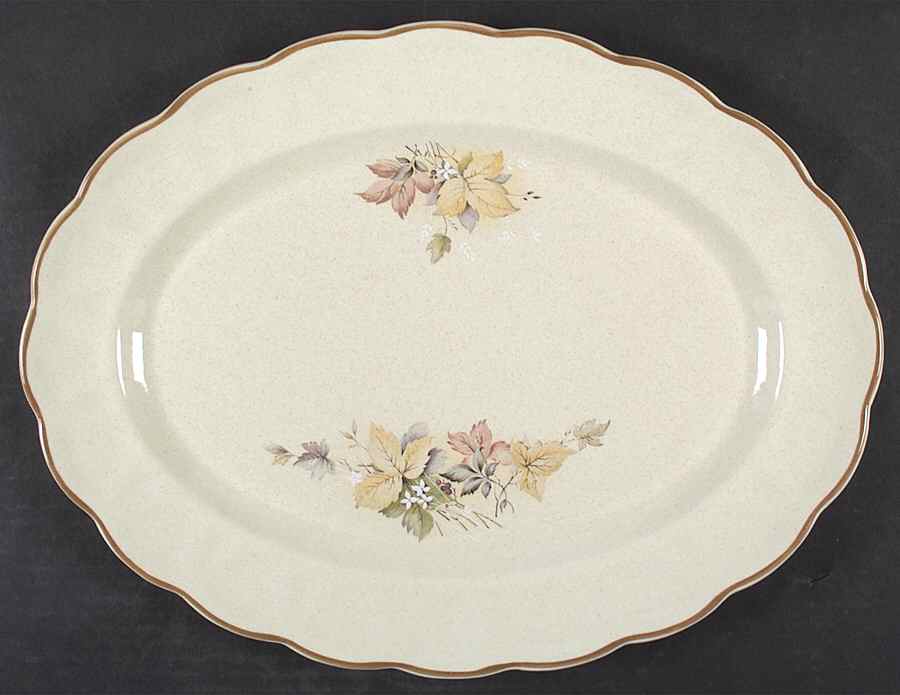 Devon 16" Oval Serving Platter by Royal Doulton-1