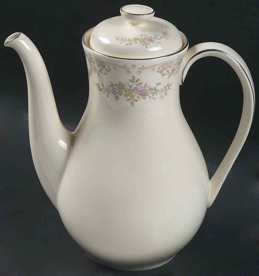 Diana Coffee Pot & Lid by Royal Doulton-1