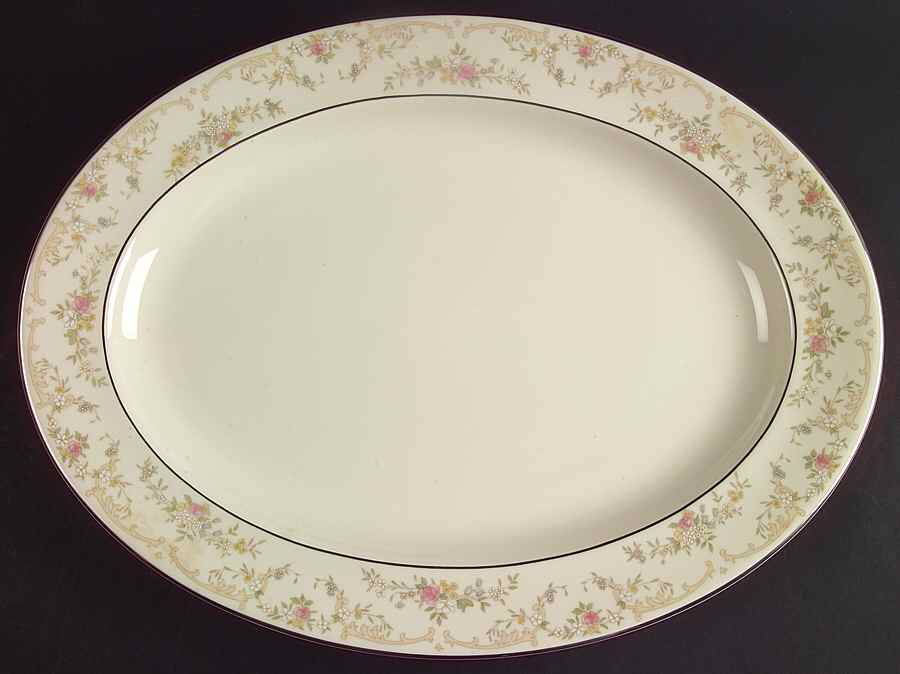 Diana 16" Oval Serving Platter by Royal Doulton-1