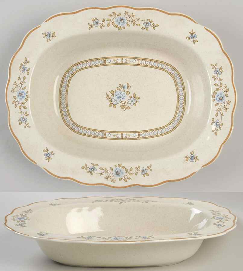 Dorset 10" Oval Vegetable Bowl by Royal Doulton-1