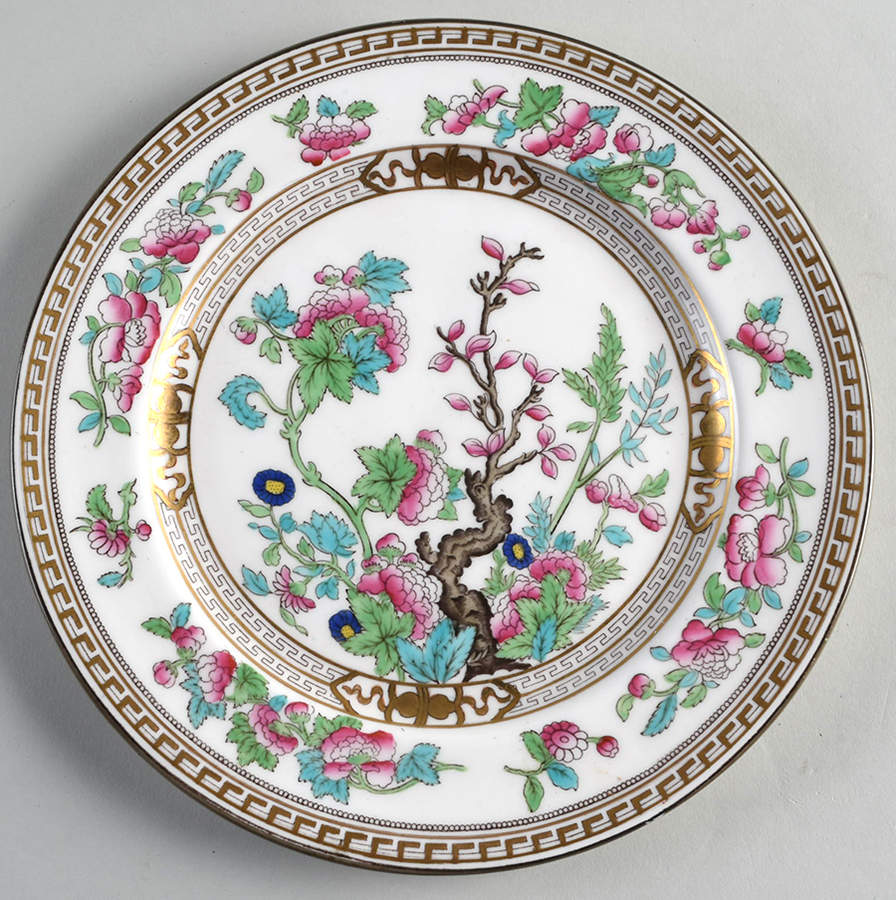 Dresden Dinner Plate by Royal Doulton-1
