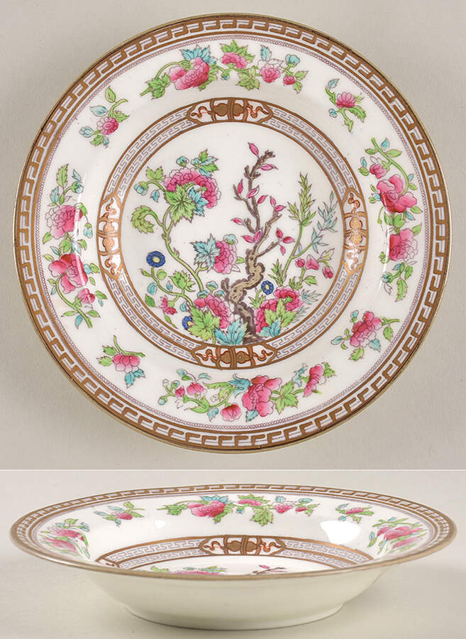Dresden Rim Fruit/Dessert (Sauce) Bowl by Royal Doulton-1