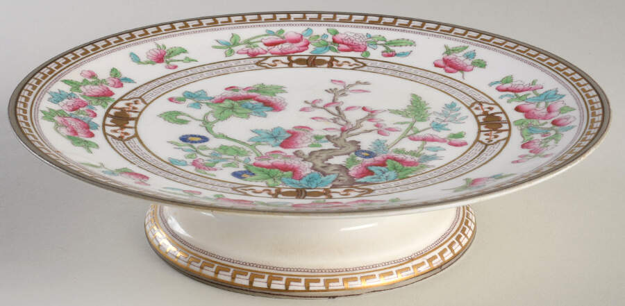 Dresden 9" Pedestal Cake Stand by Royal Doulton-1