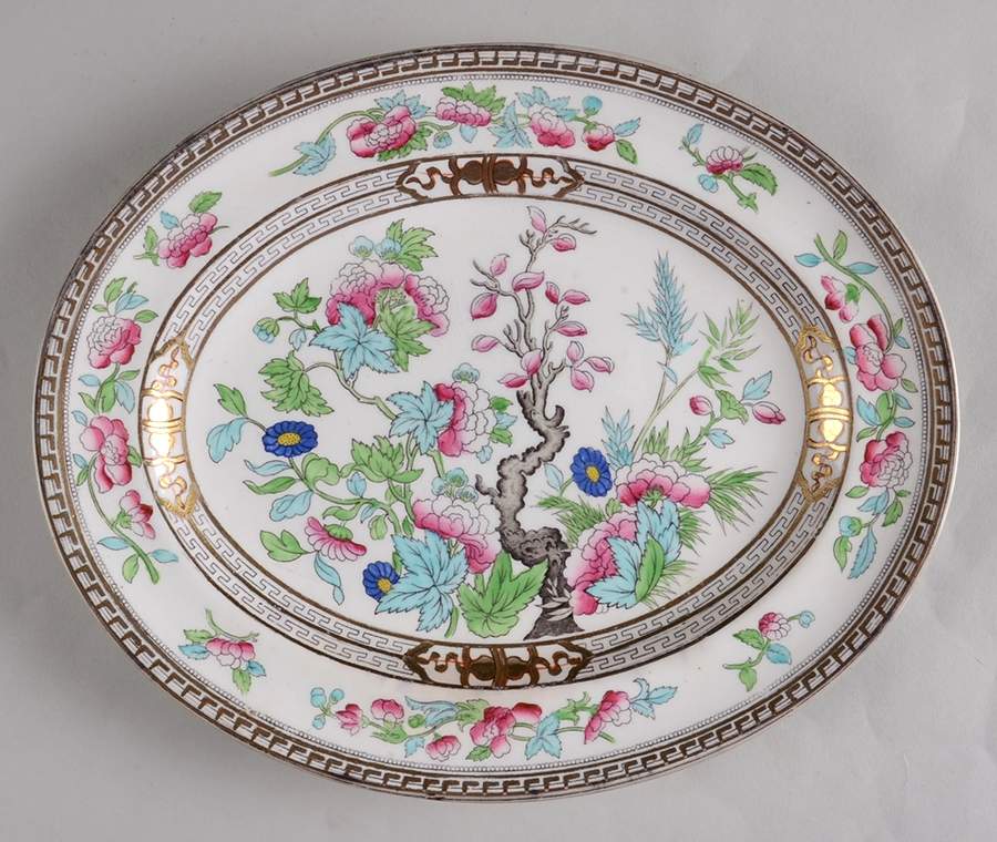 Dresden 10" Oval Serving Platter by Royal Doulton-1