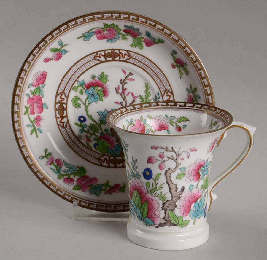 Dresden Chocolate Cup & Saucer Set by Royal Doulton-1