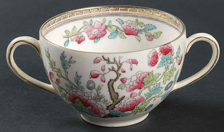 Dresden Flat Bouillon Cup by Royal Doulton-1