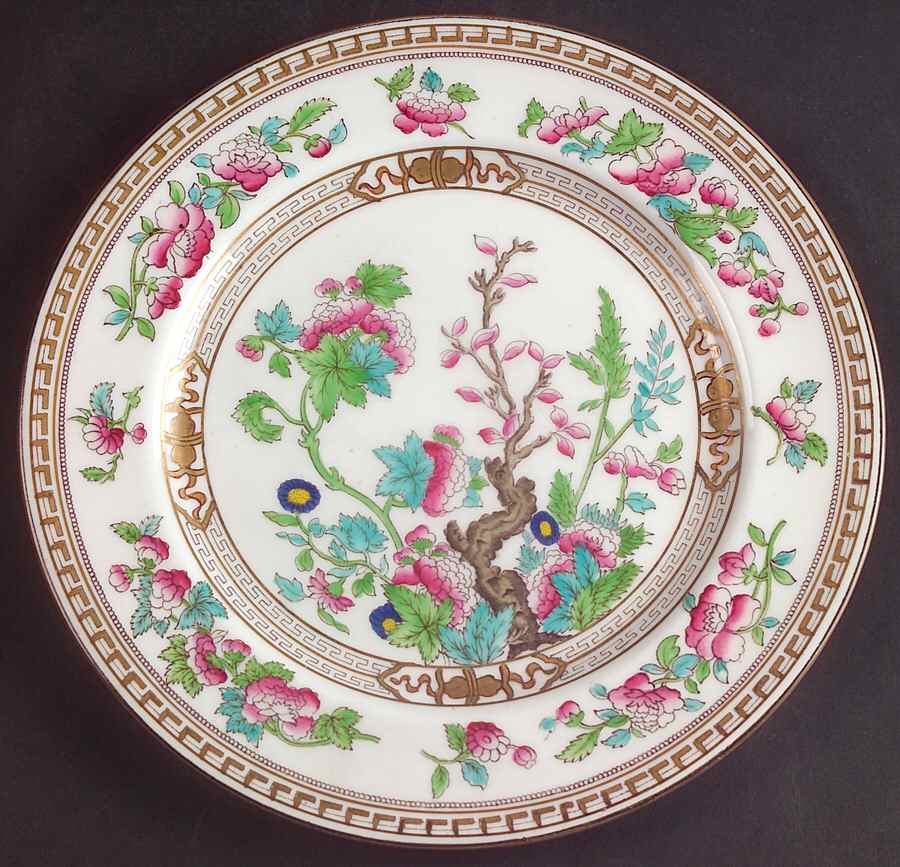Dresden Luncheon Plate by Royal Doulton-1