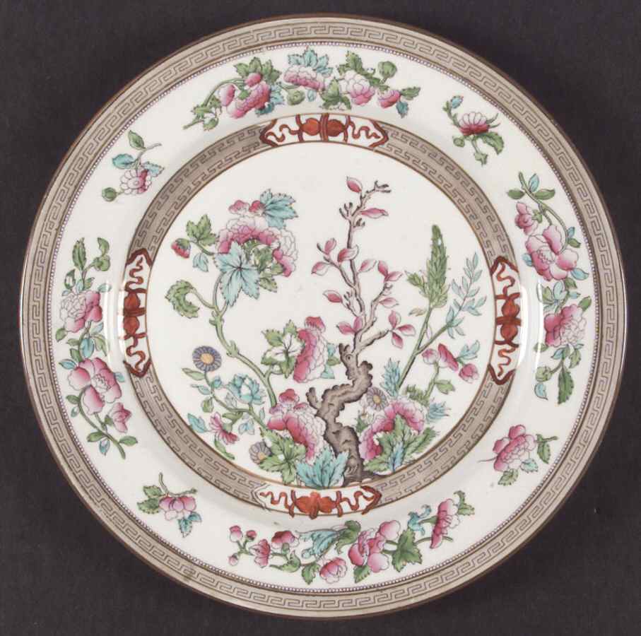 Dresden Dinner Plate by Royal Doulton-1