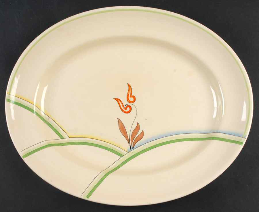 Dubarry 15" Oval Serving Platter by Royal Doulton-1