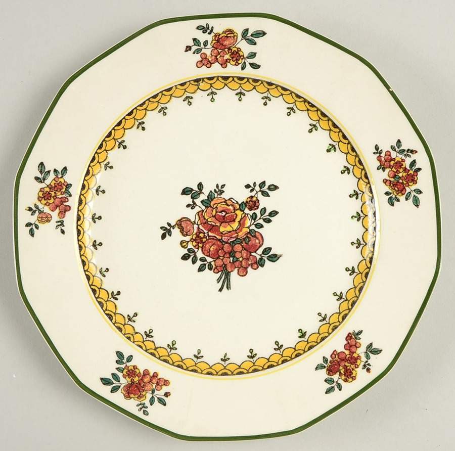 Duesbury Salad Plate by Royal Doulton-1