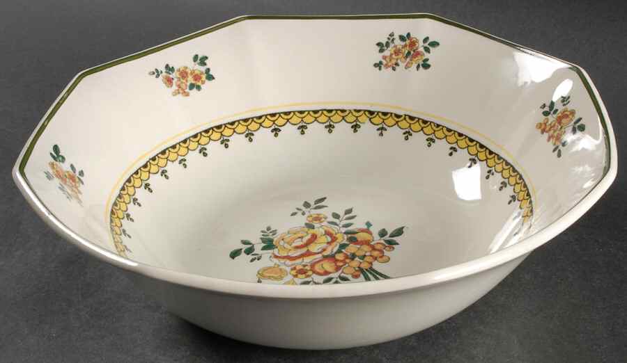 Duesbury 10" Large Salad Serving Bowl by Royal Doulton-1
